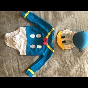 2 Piece Donald Duck Outfit- 12-18 Months